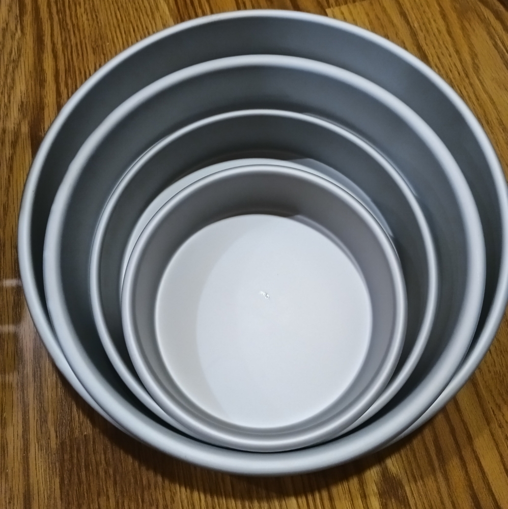 Cake pan set- NEW- FatDaddios